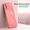 Square Plating Silicone Phone Case for Samsung Galaxy A50 A50S A30S Soft Luxury Original Camera Protection Shockproof Back Cover