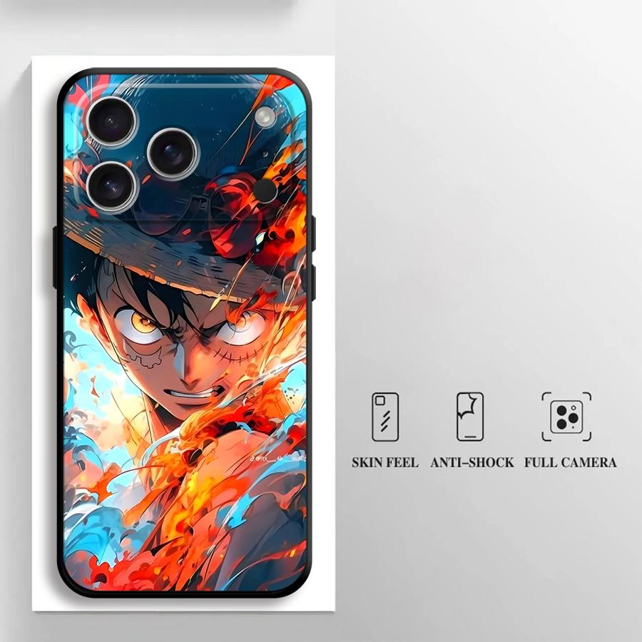 Hot OneS P-ieceS Case for iPhone 17 Pro Max SE 15 Plus 14 16 7 8 11 XS XR 13 Mini 12 Air Funda Phone Cover