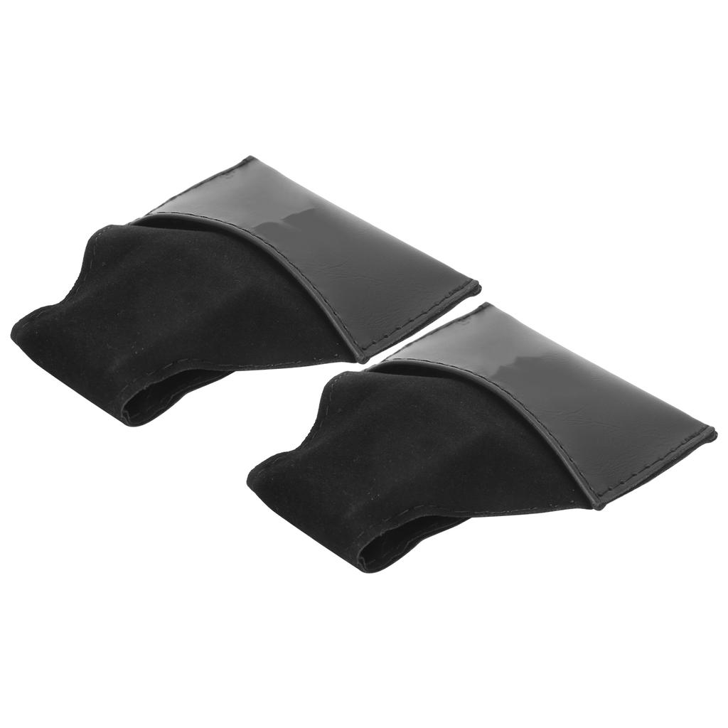 2 Stück Billardkreidehalter Pooltisch Queue PU Kreidebeutel Billardzubehör