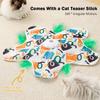 Automatic Interactive Cat Toy Hide and Seek Bite Resistance Pet Play Cover Rechargeable Relieve Boredom Cat Toy Hunting Cover
