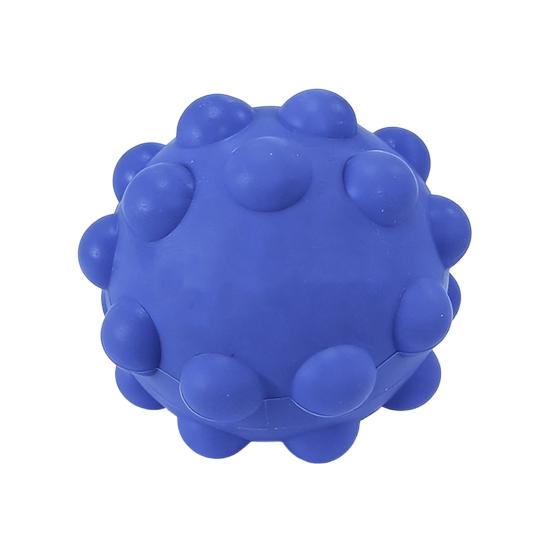 Bubble Stress Ball Food Grade Silicone Squeeze Ball Fidget Toy Anxiety Reduction Decompression Ball Sensory Toy синий
