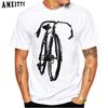 Very Cool Classic Frejus Track Bike Retro Fixed Gear Bicycle Print T Shirt Summer Men Short