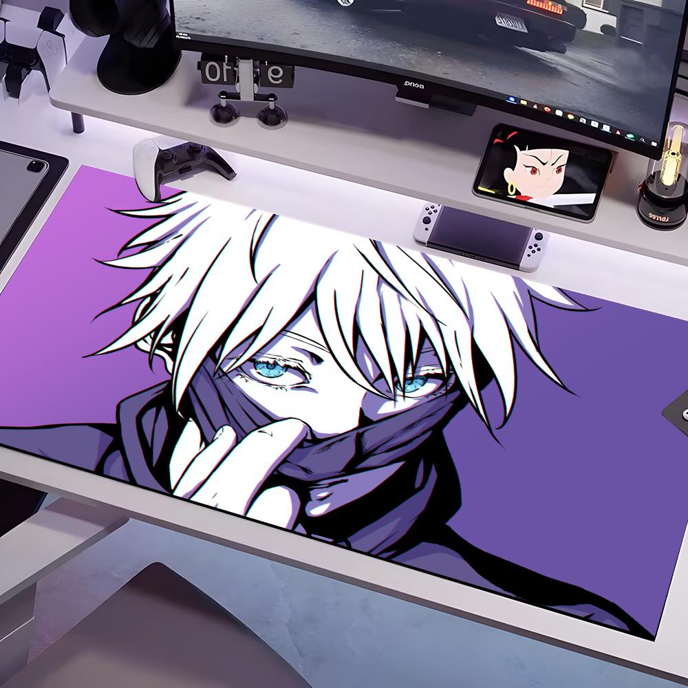 Jujutsu Kaisen Anime Mouse Pad Multiple Sizes Large Square Computer Office Game Table Mats Rubber AntiSlip Mousepads