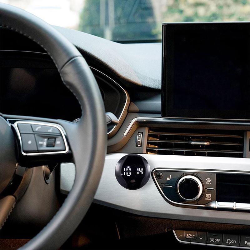 Horloge de tableau de bord de voiture tactile et éclairée avec lampe pour camions, affichage numérique, accessoires de voiture