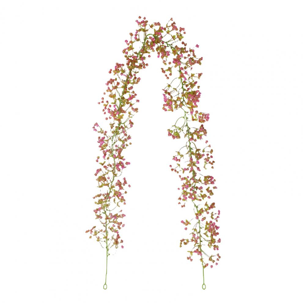 175cm Artificial Flower Plastic Baby s Breath Flower Vine Artificial Wedding Rattan Wedding Decoration Green Plant Rattan