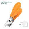 Anti-Splash Wide-Opening Nail Clipper for Thick and Ingrown Nails
