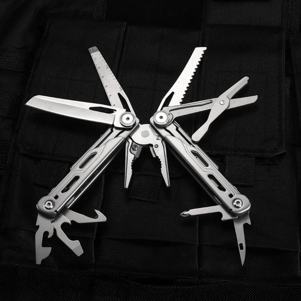 30-in-1 Multitool Zange Kabel Drahtschneider Multifunktionale Multi Handwerkzeuge Outdoor Camping Tragbare Klappzange