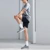 Li-Ning Quick-Dry Cool Breathable Solid Color Logo Letter Print Straight Leg Fitness Sports Shorts Men shorts Black AKST617-1