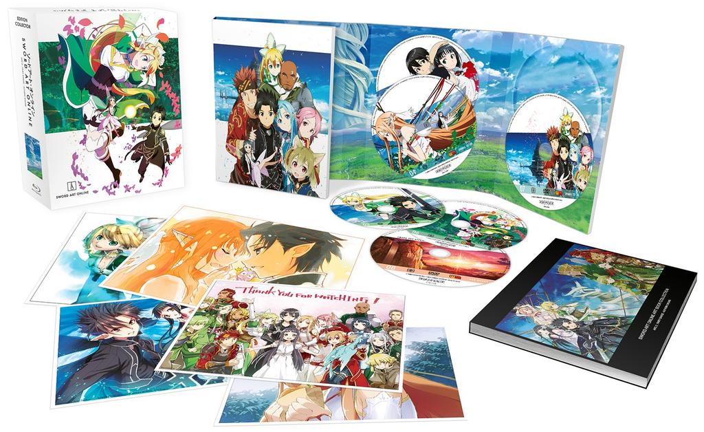 Sword Art Online Limited Edition Combo Pack Complete Fairy Dance 300 SAO Reki Kawahara Anime Region Please check the playback DVD-BOX2 Blu-ray