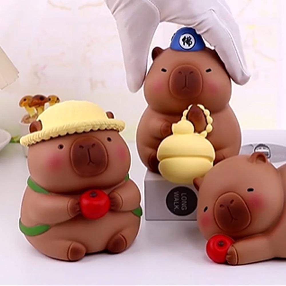 Decorative Capybara Piggy Bank Savings Tank Capybara Kids Storage Box  Home Decoration