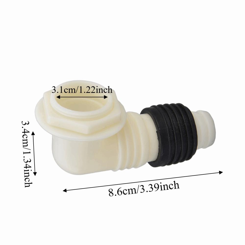 Anti-Odor Drain Pipe Square Drain Connector Self-Sealing Drain Adapter Drainage
