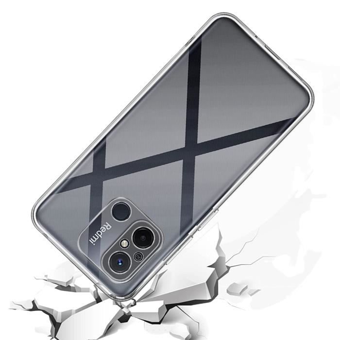 Coque pour Xiaomi Redmi 11A - Silicone Gel TPU Transparent Protection Souple Ultra Mince Phonillico®