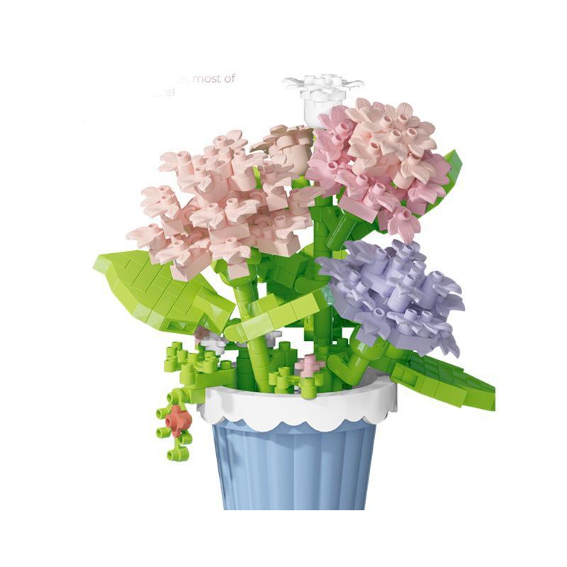 Compatible Lego Succulent Flower Building Blocks - Potted Decorative Toy Gift
