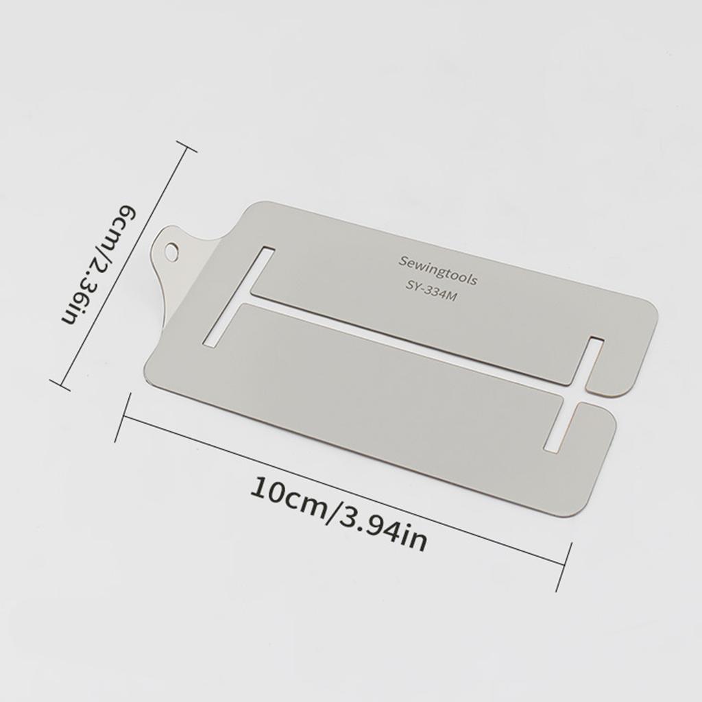 Stainless Steel Seam Splitter For Multiple Fabric Types Including Cotton And Synthetic For Sewing And Crafting