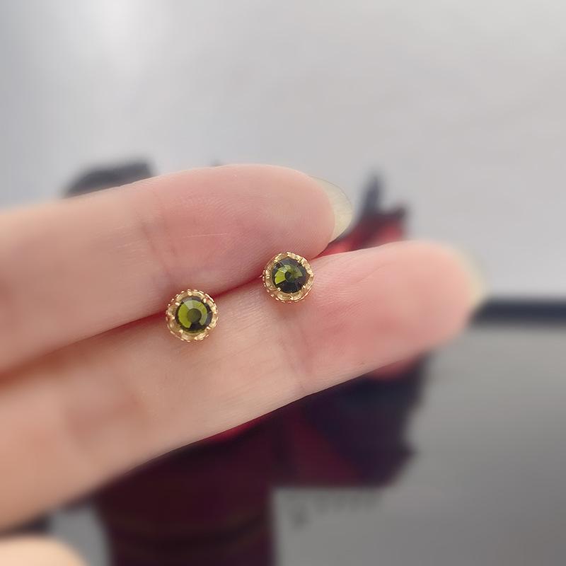 Vergoldete S925 Sterling Silber Ohrstecker - Klassisches europäisches & amerikanisches Design, minimalistisch und vielseitig