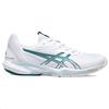 Asics Solution Speed FF 3 Comfortable Breathable Low Top Tennis Shoes Men Sneakers White Green 1041A498-100