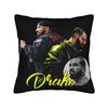 Drake Rapper Pillowcase Printing Polyester Cushion Cover Decor Pillow Case Cover Home Square 18''