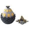 3D Printed Dragon Egg Fidget Toy with Detachable Hatch and Dragon Figurine Durable Plastic Construction for Stress Relief and Focus Enhancement