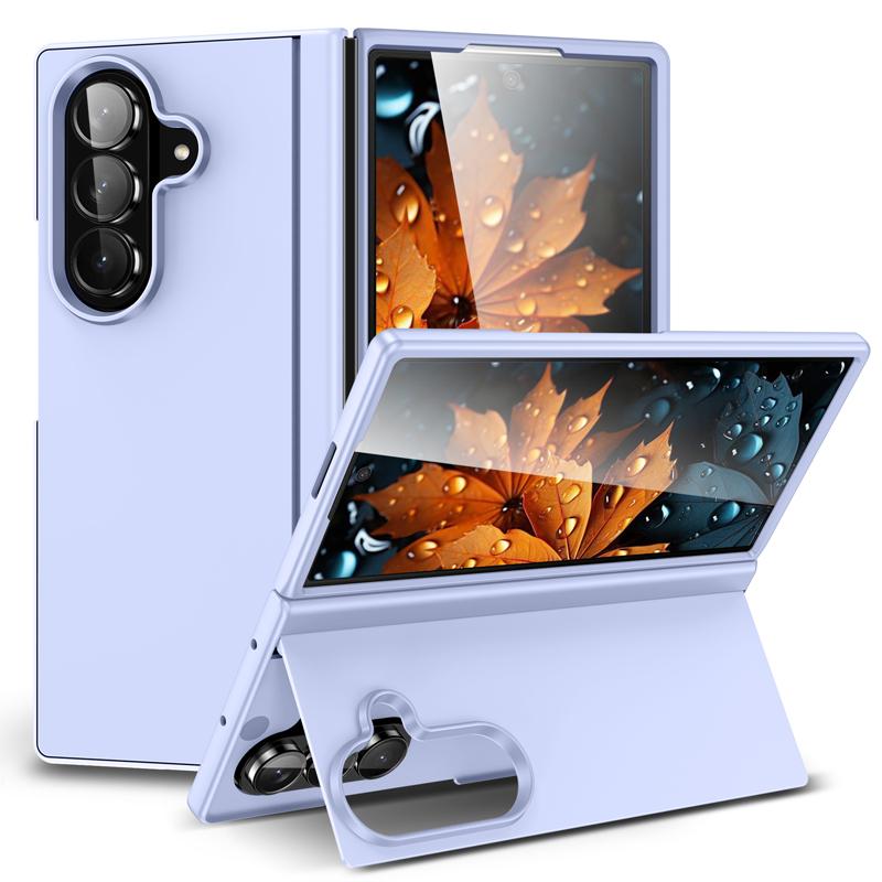 For Samsung Galaxy Z Fold 7 Case Ultimate Touch Feeling PC Bracket Folding Anti-fall Full Protection Cover For Z Fold7