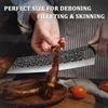 Professional Kitchen Knife Meat Cleaver Boning Knife Fish Slicing Utility Knives Handmade Forged Butcher Knife and Accessories