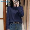 Jeanswest Women's Pure Cotton Loose Fit Long Sleeve T-Shirt