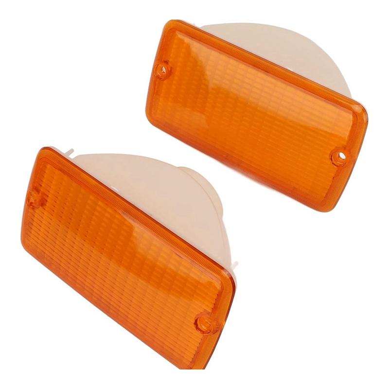 N61R-Car Front Turn Signal Light Cover 55157033AA 55157032AA For Jeep Wrangler TJ 1997-2006 Front Bumper Light Cover