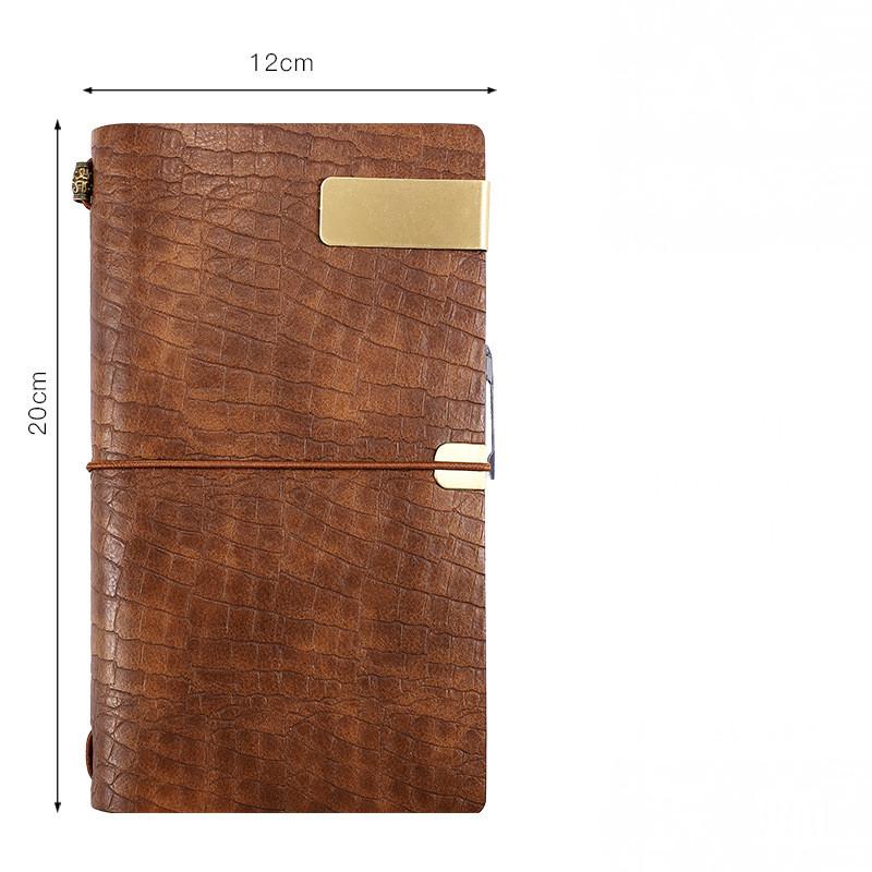 Caiet creativ detașabil A6 Caiet retro în stil european Portabil de călătorie Portabil Manual Jurnal Caiet