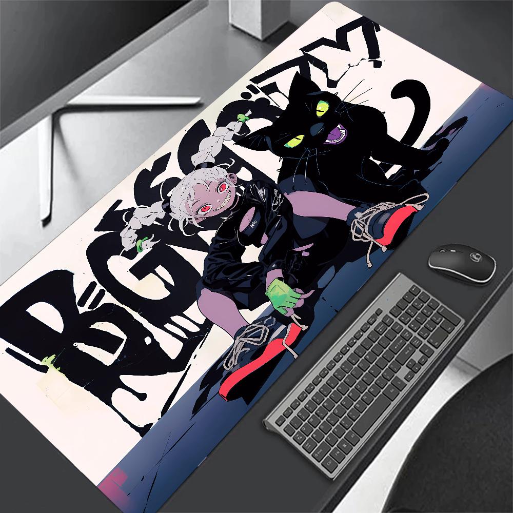 Large desk Pad Anime Boys and Girls Mouse Pad Cute HD Desk Pad Avatar Extended Gaming Keyboard Mats Large 600x1200mm Mousepad