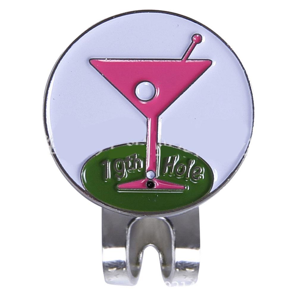 

Wine Glass Magnetic Metal Hat Clip Ball Mark Fit for Visor Outdoor Accessories Marker