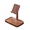 Solid Wood Creative Bedside Mobile Phone Holder for Desktop