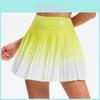 Jupe de Tennis Printemps Été Polyester Taille Haute Plissée Vêtement de Sport Pour Femmes