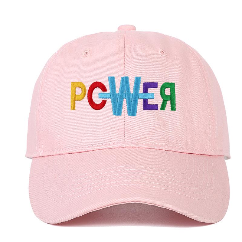 Trendy Colorful Letters Embroidered Cotton Baseball Cap - Unisex Retro Distressed Sports Hat