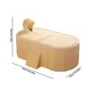 Portable Bathtub Adult Large Capacity Folding Bathtub Portable Soaking Tub Bathroom SPA Tub Reusable Soaking Bathing Tub