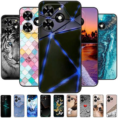 Pour Tecno Spark Go 2024 Coque BG6 Anti-choc Souple TPU Silicone Housse de Téléphone Pour Tecno Spark Go 2024 Funda SparkGO Capa Dessin Animé