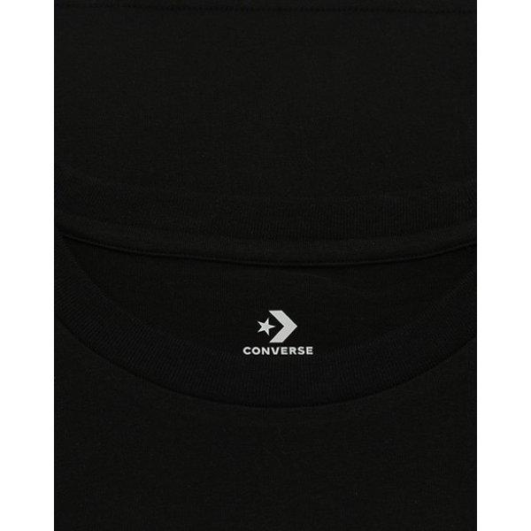 Converse All STar PaTch STandard FiT T shirT Black Mch737 023