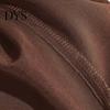 Hip Wrapped Fishtail Skirt Maxi Women High-Waist Smooth Satin Long with Zipper Daily Wear Solid Color Spring Autumn