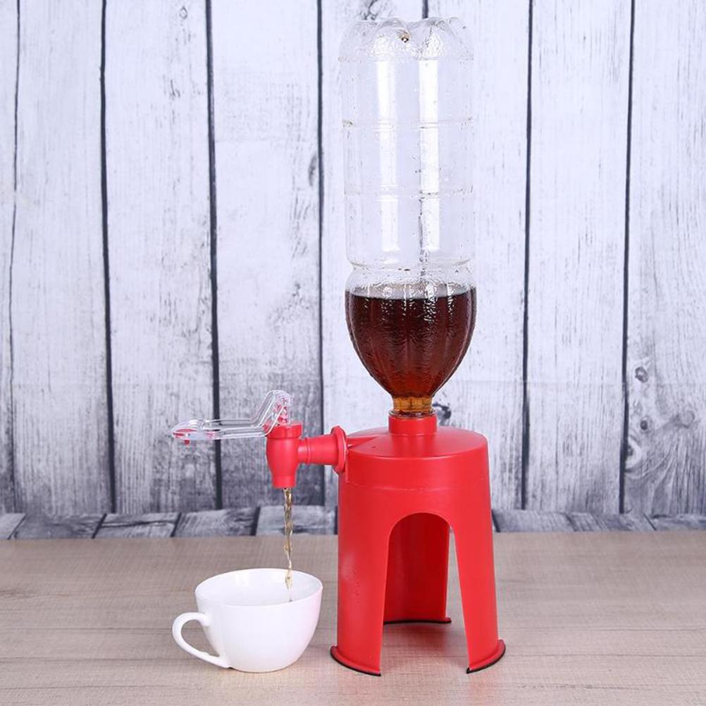 Hand Pressure Carbonated Beverage Machine Fizzy Soft Soda Dispenser for All Bottle Drinks