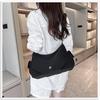Korean Chic One-Shoulder Nylon Crossbody Bag - Large Capacity, Stylish Design for Women