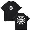 Sommer Mode T-Shirt Unisex Unisex West Coast Choppers Aufdruck T-Shirt Lässiges Shirt Vintage Kleidung Tee Ins Y2k Unisex Kleidung