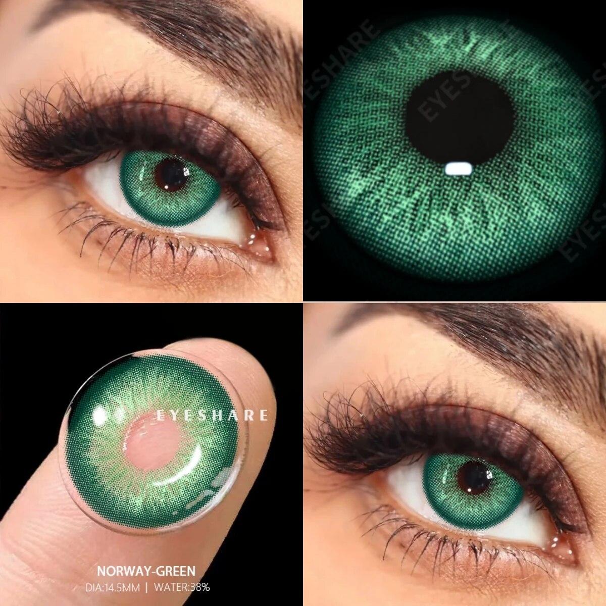 

Модні кольорові контактні лінзи AMARA Natural Look Лінзи для зелених очей Сірі контактні сірі лінзи Швидка доставка Лінзи для блакитних очей