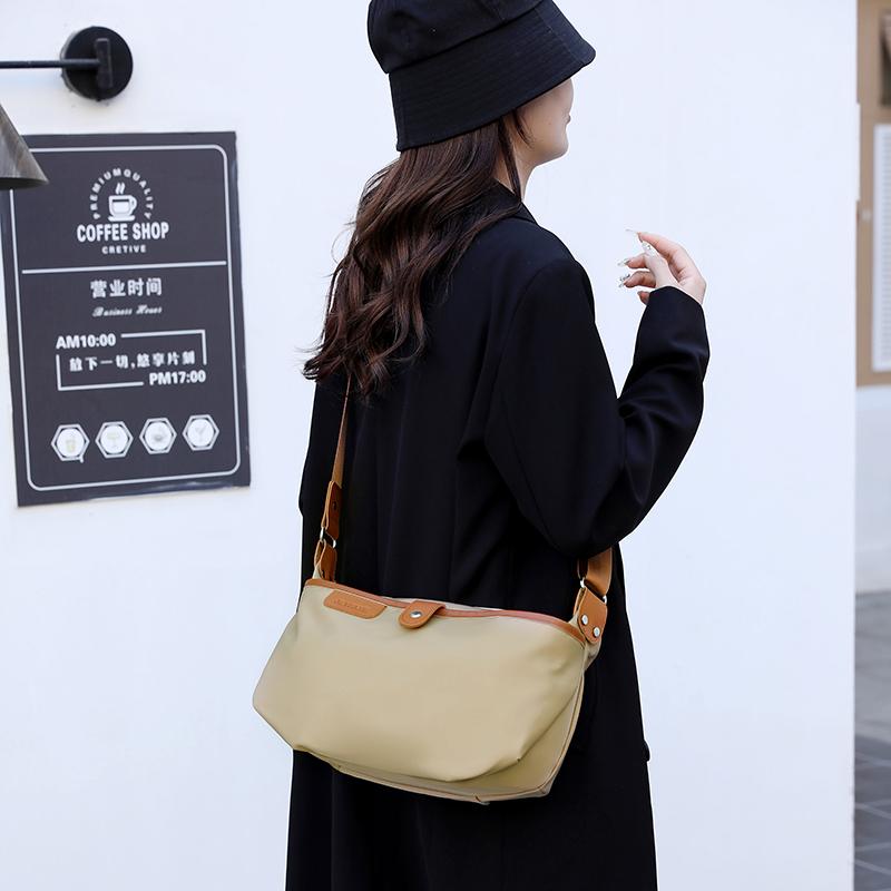 Contrast Women's Bag Large Capacity Hobo Bag Crossbody Bag Lightweight Shoulder Bag Mother Bag
