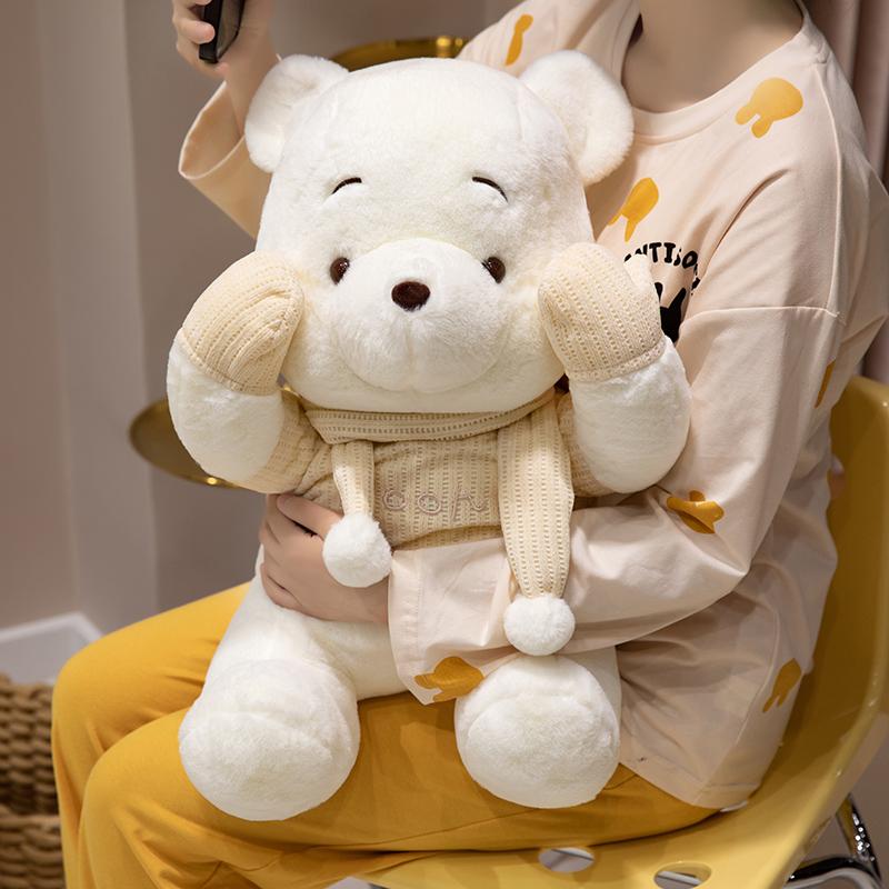 Winnie The Pooh Plush Doll Kawaii Bear Toys Lovely Bear Room Decor Stuffed Doll Animal Sofa Cushion Exquisit Gift For Girl
