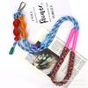 Colorful Woven Crossbody Phone Strap Anti Lost Lanyard For Camera Bag