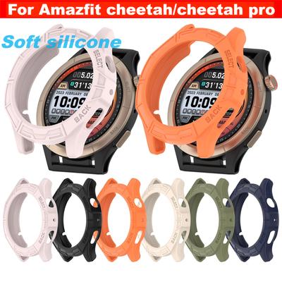 Husă moale din silicon Pentru Amazfit cheetah/Amazfit cheetah pro Smartwatch Bumper Protecție ecran Accesorii smartwatch
