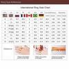 Dazzling Gold Color Inlaid White CZ Women's Ring Geometry Daily Wear Party Jewelry