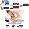 Contemporary Electronic Alarm Clock With Lcd Display And Vibration For Deep Sleep Relief