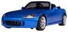 MOTORHELIX 1/18 Scale Honda S2000 Bermuda Blue Pearl Finished Model M85107