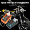 DIP Switches Adjustable Motorcycle Ignitions Coil AC CDI Igniters with Weatherproof ABS Housing for DY100 & 100 150cc Bikes