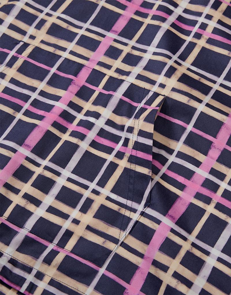 Mmlg [Mmlg] Multi Check Anorak (Navy)