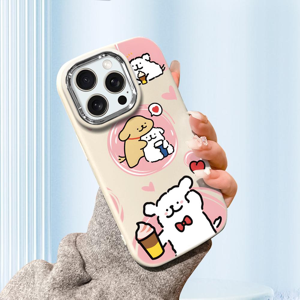 Solid Color Silver Edge Lens Fatty Casing Soft TPU Liquid Silicone Cover Shockproof Phone Case for Huawei Honor iPhone Infinix Tecno Vivo